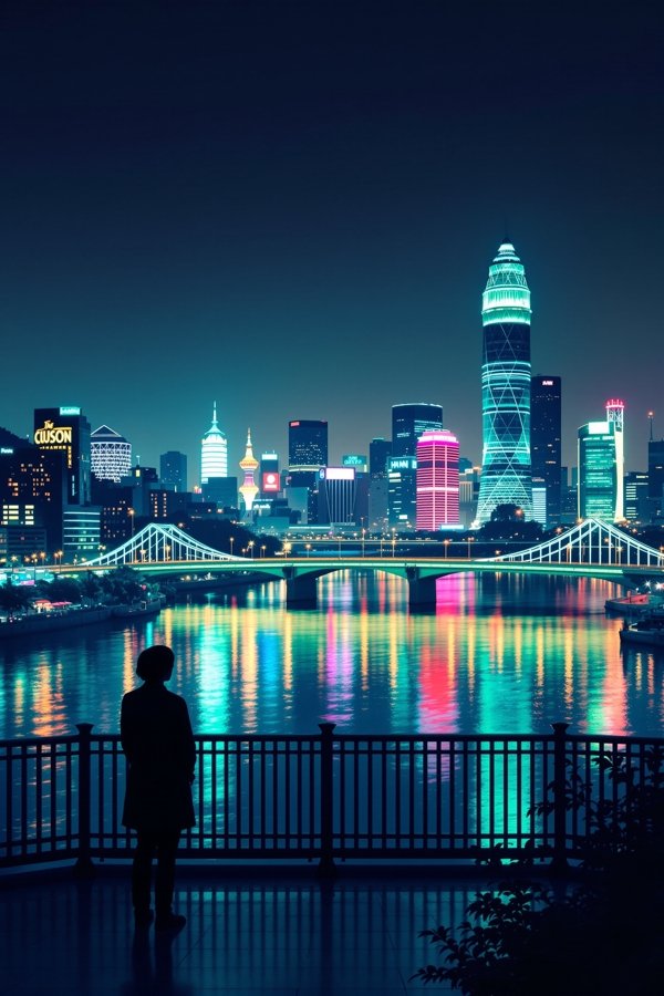 汉江夜色